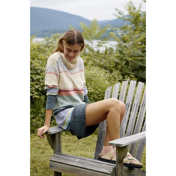 NWT Anthropologie Turtleneck Sweater Mini Dress - XS - Picture 3 of 6